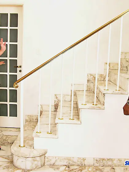 TS in pink lingerie dicking a naughty girl