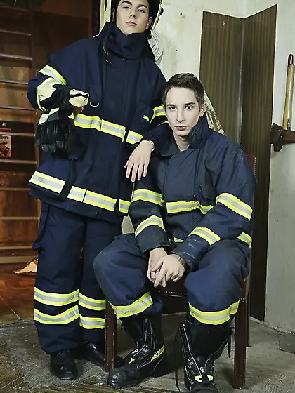 British uniform hot fuck