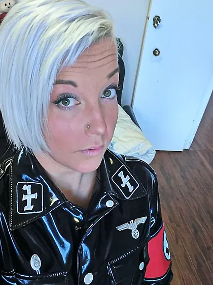 Done by my wife,  me as a cute AI-edited Nazi <3