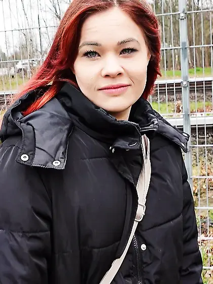 GERMAN SCOUT - Petite German Redhead Girl Lizzy Rose