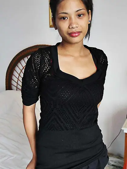 Asian skinny brunette amateur