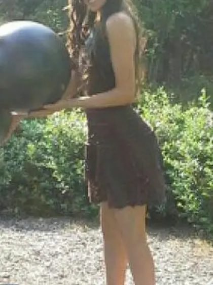 Nikki gets naked and plays with her pussy for GGW