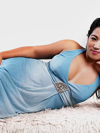 Straight asian cam dildo