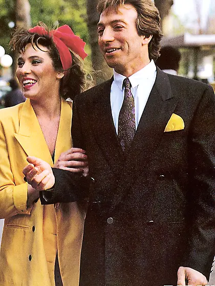 Hot retro double penetration