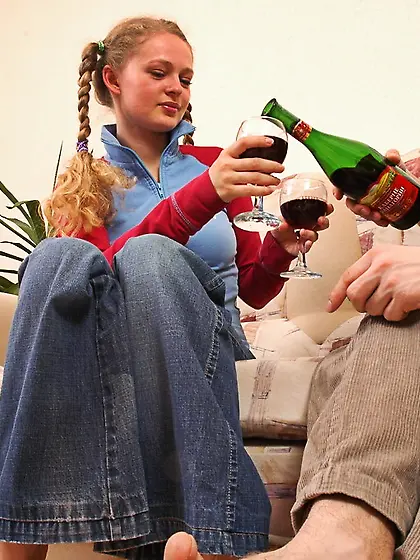 Teen sweetie Carrie doesn't