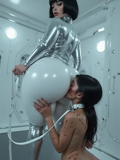 Lightskin Nigger Girl Worships Pawg Ass