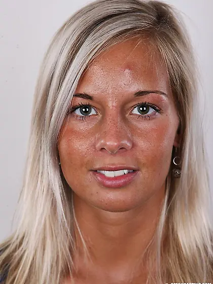 European skinny blonde amateur