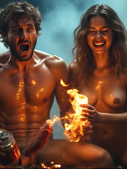 Sexy Women Lighting their Men Up!