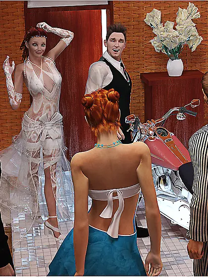 Newlywed bride squirts husbands