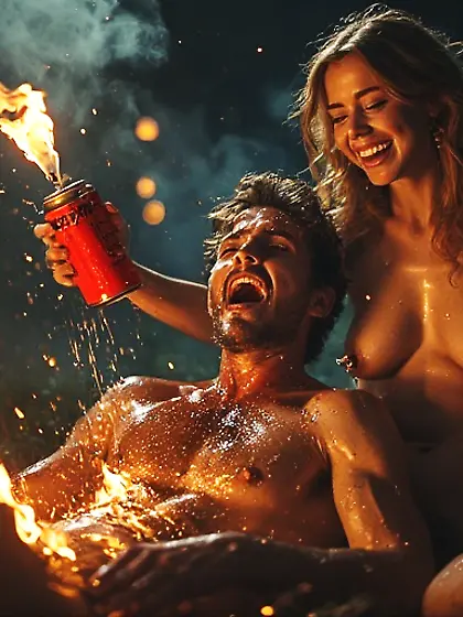 Sexy Women Lighting their Men Up!