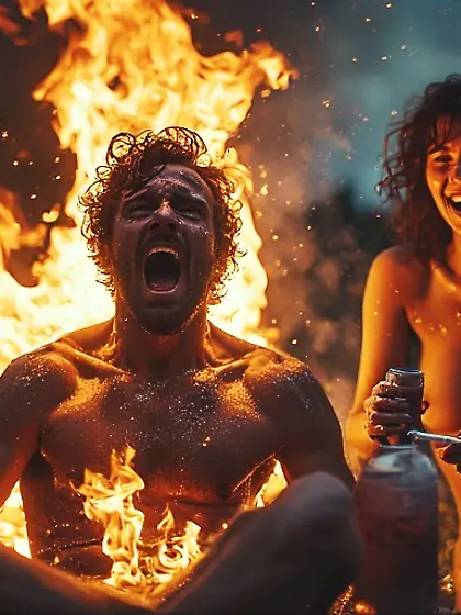 Sexy Women Lighting their Men Up!