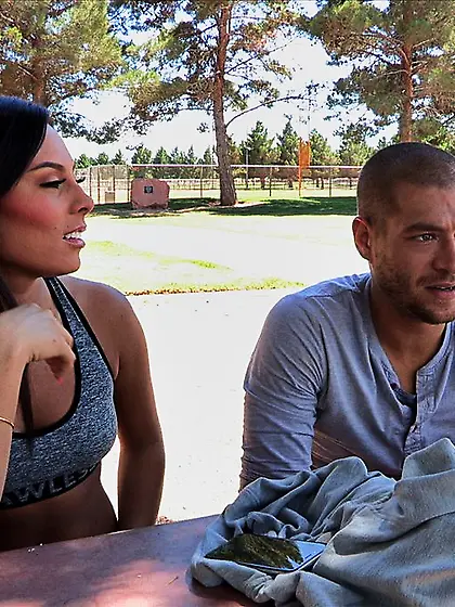 Missionary teen doggystyle