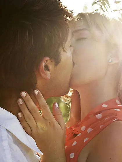 Lovely teen girl Molly Bennett sucks off her man and rides his w