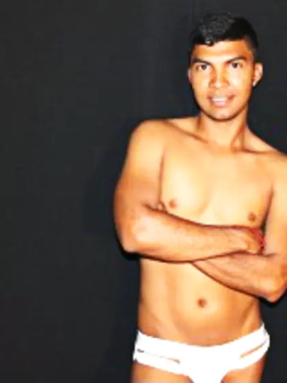 Brunette Young Man Manuel.