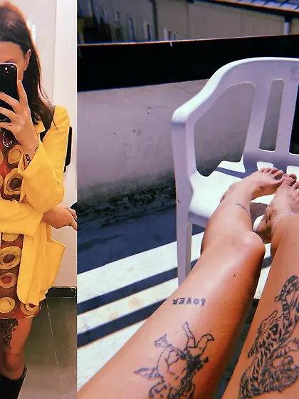 Swedish brunette with big tits