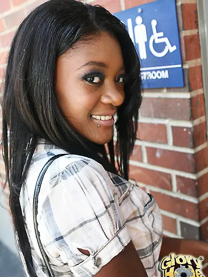 Girl with amazing big melons Bambi Bliss is so hungrily sucking