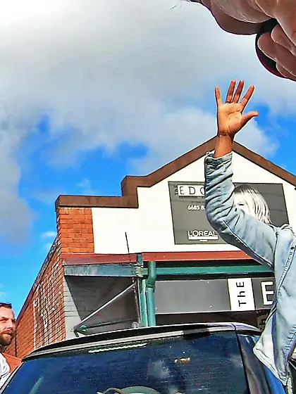 WNBR Byron Bay public erection encouragement