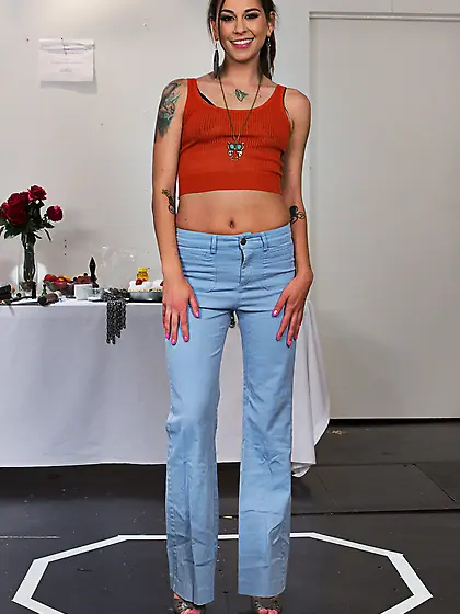 Cutie throat fucked and double penetrated