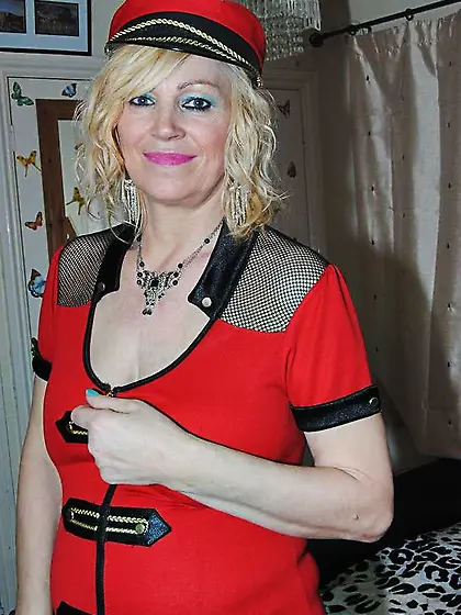 Aging slut floppy tits