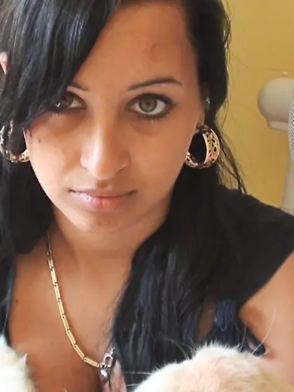 Tight shaved muff pigtailed