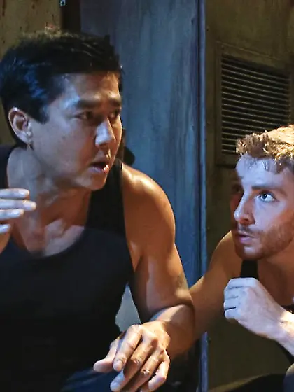 Handsome gay man ready