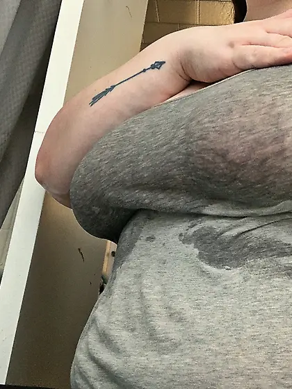 Chubby hairy girlfriend huge tits pregnant