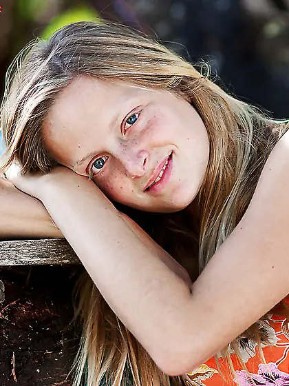 Blondie with long legs and firm ass is going to tease outside