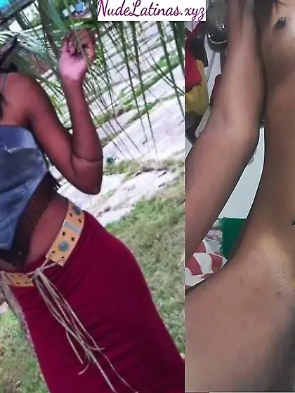 Cute young black Cuban student ebony Latina sexy x