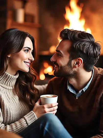 Lovers Tease Paper Vows to Throw in their FIRE