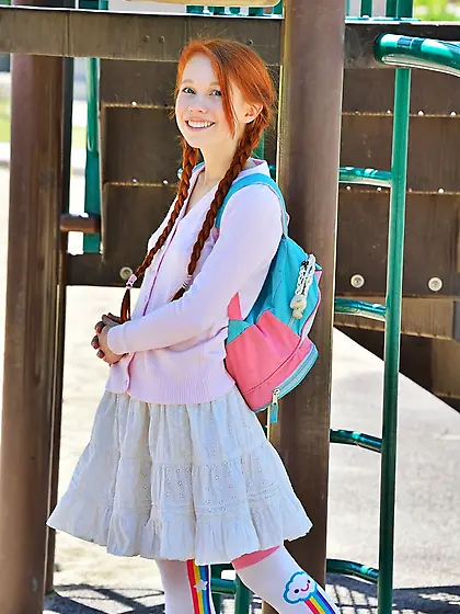 American petite ginger pussy