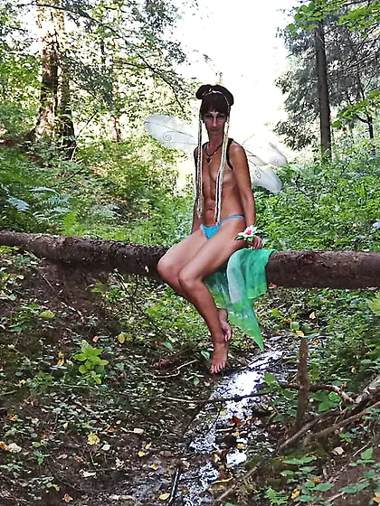 Elf in the Forest