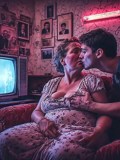 When father left the house,  Mom and I grew closer