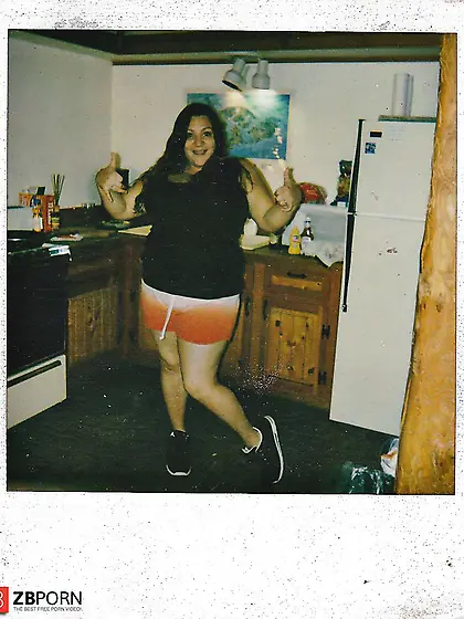 Old polariid scan of wifey