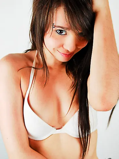 Brunette hottie,  Ariel Rebel,  teases her fans all over the world