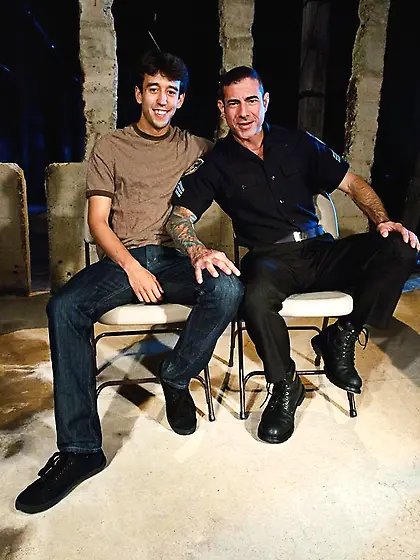 Young dude gets used by a well hung cop