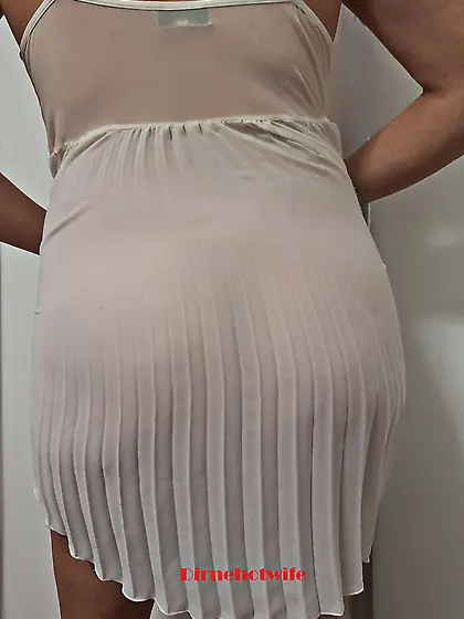 Me,  ready for the goodnight kiss