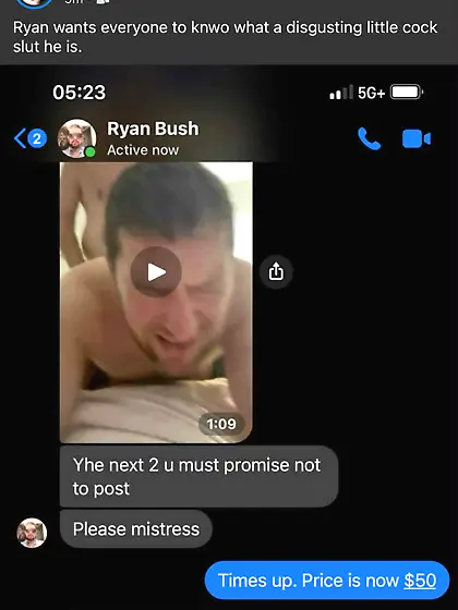 Easykimmy1 getting blackmailed