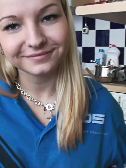 Blonde big tits innocent