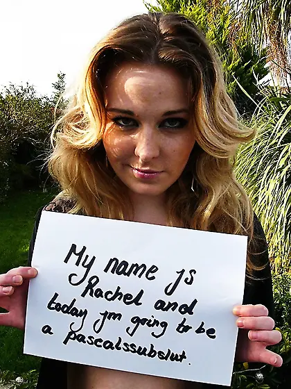 Busty blonde black stockings