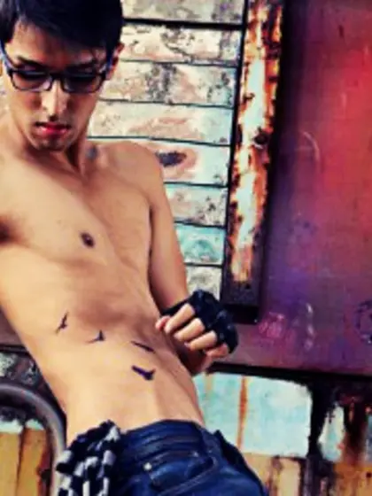 Brunette Young Man Lukas.