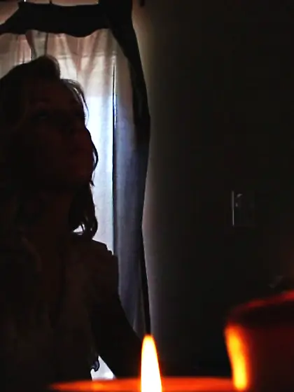 Lesbian brunette teen glasses