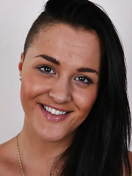 Stacked brunette babe big