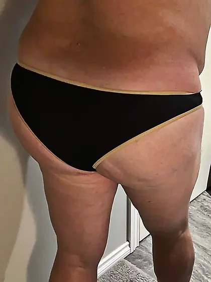 A faggot in panties.