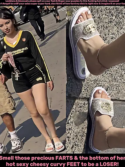 Clueless Dumb Retarded Stupid Whores Smelly Feet!