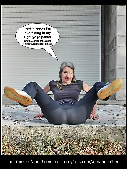 Annabel Miller: tai chi exercises, non nude but hot