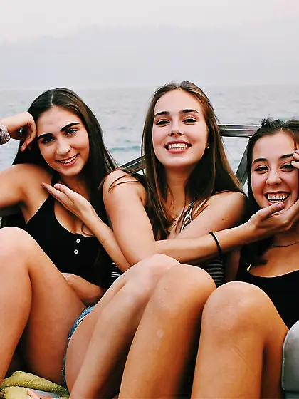 Maggie and her slutty friends