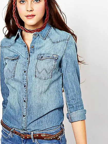 denim woman nylon noose