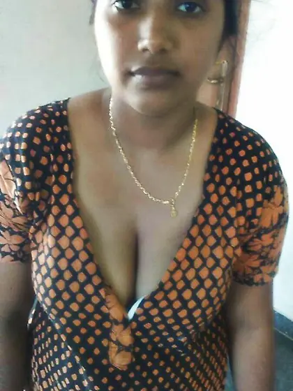 Brown Desi Cleavage