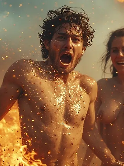 Sexy Women Lighting their Men Up!