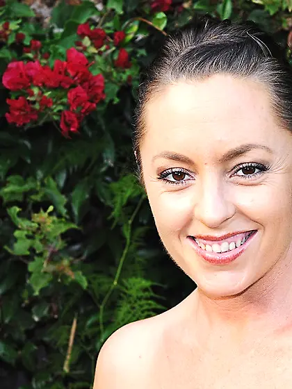 American beautiful chubby mom